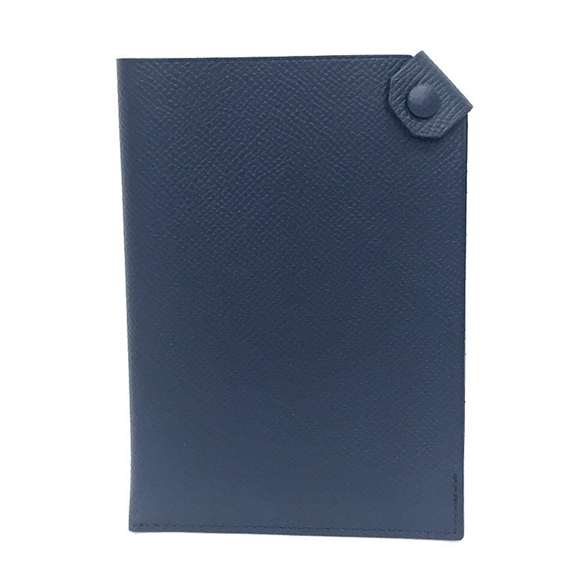 Hermes Tarmac Pm Passport Case Epson Navy Blue D Engraved 2019 Aq5278